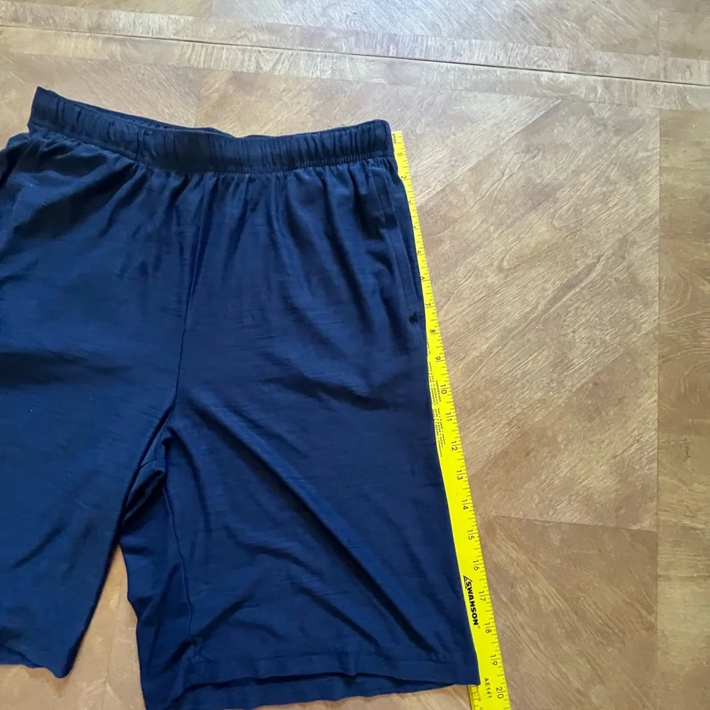 Marled Dark Blue Athletic Shorts - Old Navy - Kids - XXL (18–20)